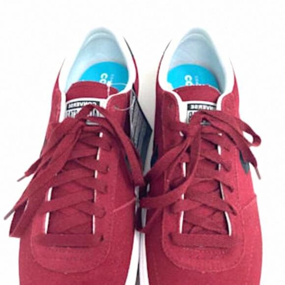 ?MEGA SALE?Converse Boulevard Men OX Back Alley Brick 17072 Nubuck Red White main image 9